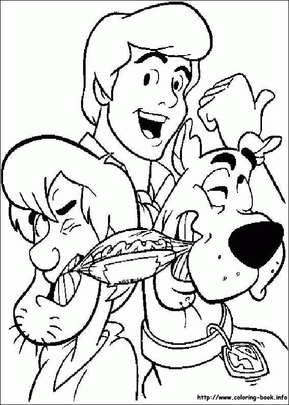 Scooby Doo kolorowanki